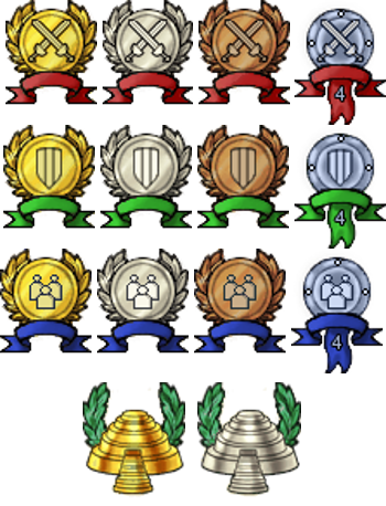 tournament medals